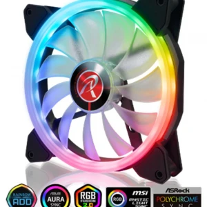 Raijintek IRIS 14 RBW ADD 2 2 Adet Adreslenebilir ARGB LED Kasa Fanı Seti