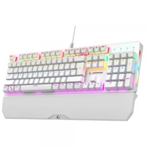 Rampage KB-R86 UMBRA Beyaz USB Rainbow Aydınlatmalı Blue  English Mekanik Gaming Oyuncu Klavye