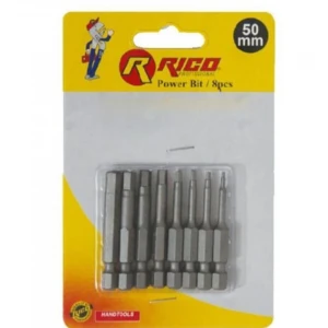 Rıco 005-KK1132  50MM 8 Parça Allen Bits Uç Seti