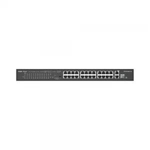 Ruijie-Reyee RG-ES126S-LP 24 Port Poe+ 10-100 Mbps + 2 Port 10-100-1000 Mbps Uplink Switch