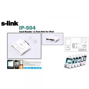 S-link IP-504 Ipad 5in1 Kart Okuyucu