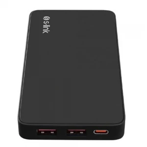 S-link P311L 10000mAh PRM LED Logo Siyah LCD Taşınabilir Pil Şarj Cihazı Powerbank