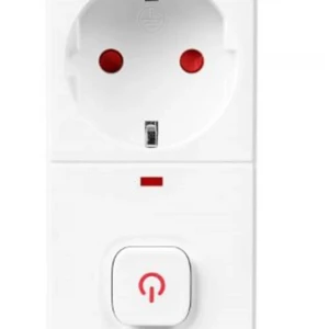 S-link SL-010 16A-250V 750 Joule Anahtarlı Isıya Duyarlı Devre ve Akım Korumalı Tekli Priz