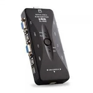 S-link SL-4605 4 Port Kablolu Usb Manuel KWM Switch