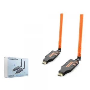 HADRON HDX1382 Kablosuz HDMI Görüntü Aktarım Seti 1080p 150 m Siyah