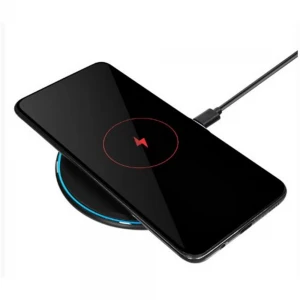 S-link SL-CWF65 Mobil Telefon Uyumlu 15W LED Logo PRM Siyah Kablosuz Şarj Cihazı
