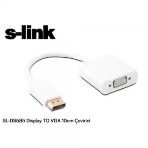 S-link SL-DS585 Display Erkek To Vga Dişi Çevirici