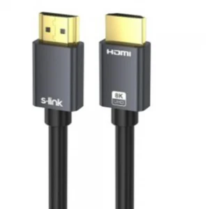 S-link SL-HM8K080 HDMI TO HDMI 80m v2.1 8K60 HZ 4K 120HZ Fiber Kablo