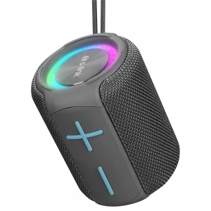 S-link SL-S79 Roll Gri 6W 1200mAh USB-TF-TWS-IPX5 Bluetooth Hoparlör