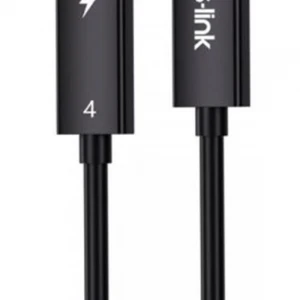 S-link SL-TC401 Thunderbolt 4.0 1m 8k 60Hz PD100W TypeC to TypeC 40Gbps Hızlı Data Kablosu