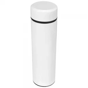 S-link SL-TM02 Mat Beyaz 450ML Iç 304 Dış 201 Termos Kupa-Bardak