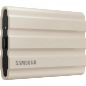 Samsung 2TB T7 Shield Usb 3.2 (Okuma 1050MB - Yazma 1000MB) Bej Taşınabilir SSD Disk MU-PE2T0K-WW