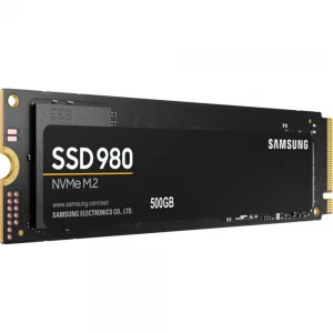 Samsung 500GB 980 M.2 2280 NVMe 3100MB- s 2600MB-s MZ-V8V500BW Ssd Harddisk