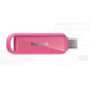 Sandisk SDIXS0N-256G-GN6NG 256GB Phone Drive with USB-C-128GB (Seastar Pink) Flash Bellek