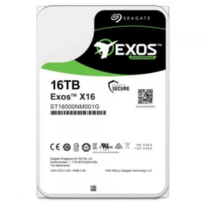 Seagate 16TB EXOS ST16000NM001G 3.5 256MB 7200RPM SATA3 NAS Sabit Disk (İthalat)