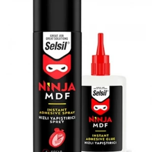 Selsil 400ml  100gr Hızlı Yapıştırıcı Ninja Mdf