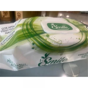 Smile 100lü Çok Amaçlı Yüzey Temizleme  (Mop İçinde Kulanılabilir) 48 Saat Etkili (Beyaz Sabun)