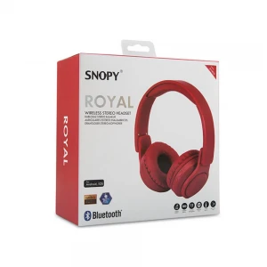 Snopy SN-BT51 Royal Kırmızı Bluetooth Kulaklık