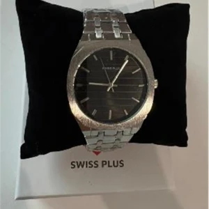 Swiss Plus Man Watch Basic Seri Model-6 ST2302AGP Black-Silver(Kol Saati)