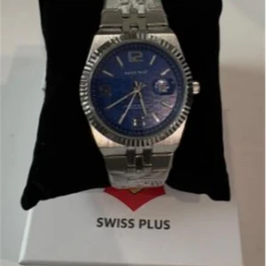 Swiss Plus Man Watch Premium Seri Model-1 ST3442AGS Blue-Silver(Kol Saati)
