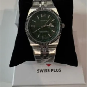 Swiss Plus Man Watch Premium Seri Model-2ST3442AGS Green-Silver(Kol Saati)
