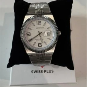 Swiss Plus Man Watch Premium Seri Model-4 ST3442AGS White-Silver(Kol Saati)