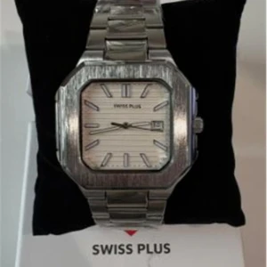 Swiss Plus Man Watch Premium Seri Model-8 RS23146 White-Silver(Kol Saati)