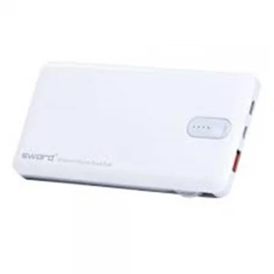 Sword 10P03 Beyaz-Gray Triple Powerbank 10.000mAH Kendinden Kablolu 