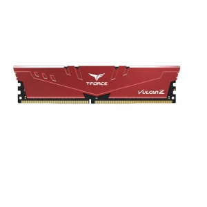 Team T-Force Vulcan Z 8GB (1x8GB) DDR4 3200MHz CL16 Kırmızı Gaming Ram (TLZRD48G3200HC16F01)