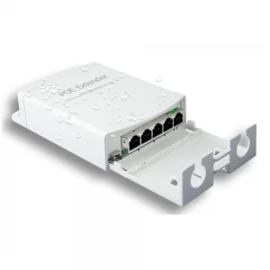 Teldata TLD-EXP Poe Extender 10-100-1000 1 İnput 4 Output 12W İç Ortam
