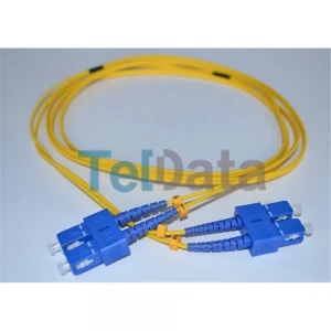 TELDATA TLD-SC115 SC-UPC-SC-UPC SM DX 5 METRE FIBER OPTIK PATCHCORD