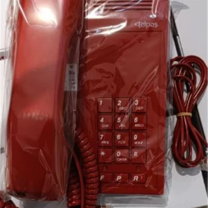 Telpaş TP-002T-1 Kırmızı Masa Üstü Telefon