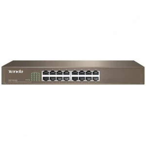 Tenda TEF1016D 16 Port 10-100 Mbps Switch Çelik Kasa Rack Mount