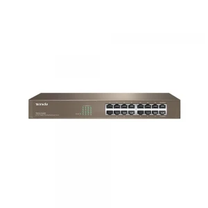 Tenda TEG1016D 16 Port 10-100-1000 Mbps Switch Çelik Kasa Rack Mount