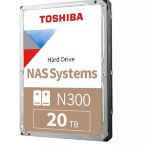 Toshiba 20TB N300 HDWG62AUZSVA 7200RPM 512MB Sata3 6gbit-sn Nas Harddisk