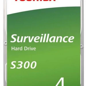 Toshiba 4TB HDWT840UZSVA S300 3.5 256Mb 5400rpm Güvenlik 7-24 Harddisk