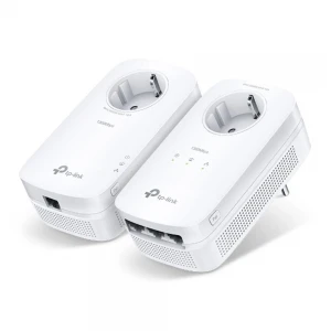 Tp-Link TL-PA8033P KIT 1300 Mbps 3 Portlu Priz Soketli Powerline Adaptör