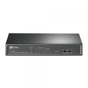 Tp-Link TL-SF1008LP 8 Port 4 Port Poe+ 10-100 Mbps 4 Port Uplink Switch Çelik Kasa 