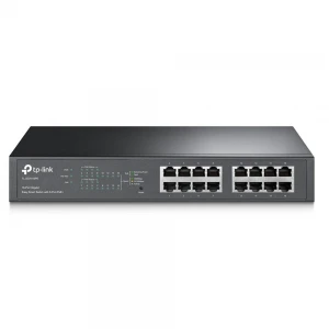 Tp-Link TL-SG1016PE 8 Port Poe+ 16 Port 10-100-1000 Mbps Switch Çelik Kasa Rack Mount