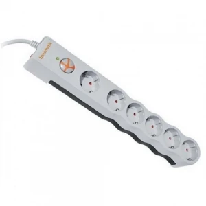 Tunçmatik TSK5015 Powersurge Beyaz Beşli 2 Usb Girişli 1,5 metre Akım Korumalı Priz