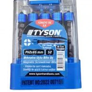 Tyson Mıknatıslı Bits Uç PH2X 65 MM 9681 