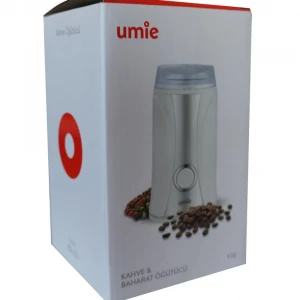 UMIE KB-U51 65G kapasiteli Beyaz 160W Kahve ve Baharat Öğütücü