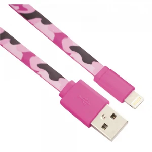 VCOM BAĞLANTI KABLOSU M544-P 1.0MT IPHONE 5 PEMBE