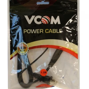Vcom CE033-1.5MT Amerikan Uçlu Teyp Power Kablosu