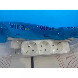 Vira 3lü 2mt Topraklı Priz