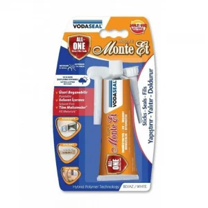 Vodaseal Beyaz Monte ET 75Gr (Yapıştırır-Yalatır-Doldurur)