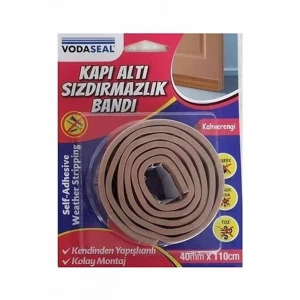 Vodaseal Sw-002 Kapı Altı Sızdırmazlık Bandı Kahverengi 40mmX110cm