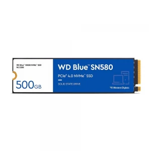 Wd 500Gb Blue SN580 WDS500G3B0E PCIe Gen4 x4 Okuma 4000MB – Yazma 3600MB M.2 Ssd